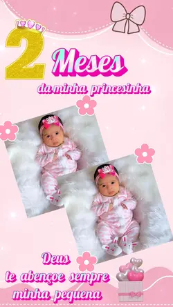 2 mês da princesa 