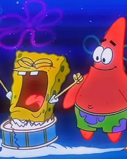 Spongebob is fast 🏃‍♂️