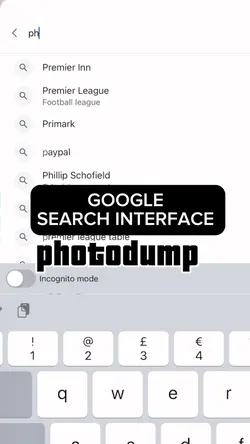 Google Interface 
