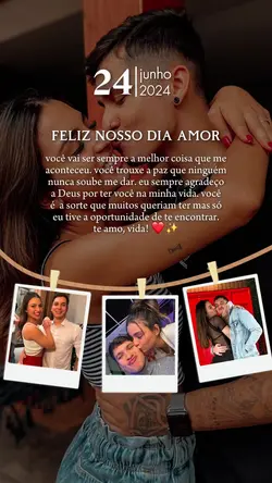 Feliz nosso dia amor