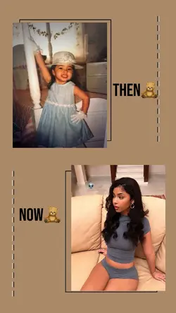 Baby vs now 