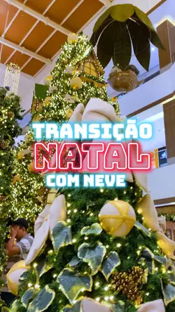 Transição Natal neve