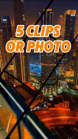 5 clips or photo