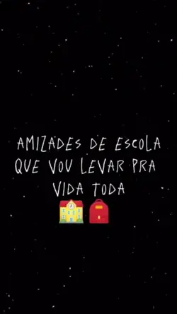 amizade da escola 