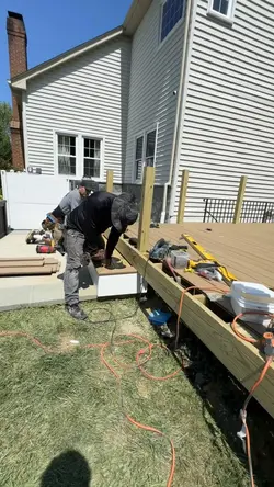 Aesthetic deck work
