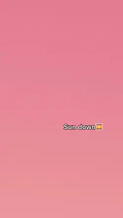 Sun⬇️ I’m⬆️