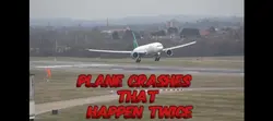 Plane crashes