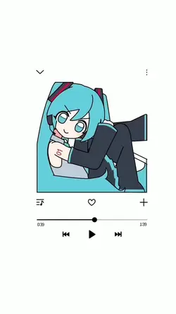 My miku playlist!