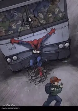 I luv u mom ❤️