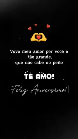 Aniversário Vovó