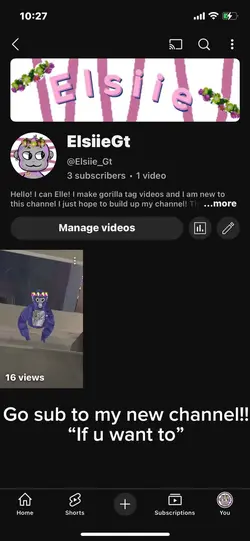 New gtag yt channel 