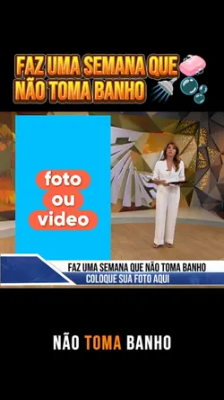Não toma banho