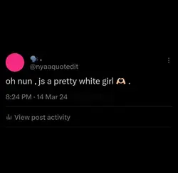Pretty white girl