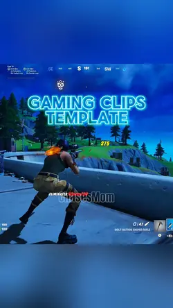 Gaming Clip Template