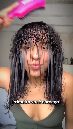 Primeiro você começa