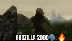 GODZILLA 2000