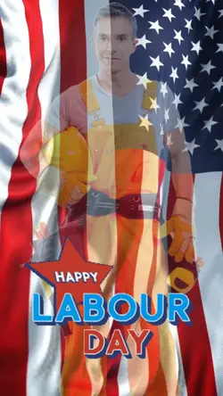 Labor Day template