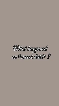 What happened? 🥹