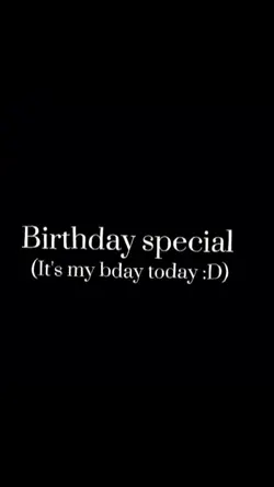 It's My birthday 🥳 