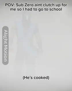 He’s cooked 