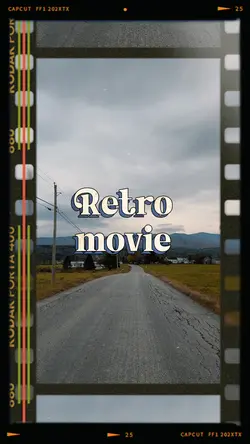 Retro movie filter 