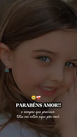 Parabéns sobrinha 