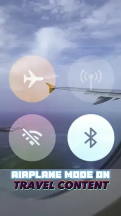Airplane mode on