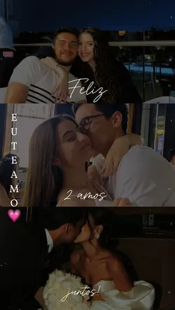 2 anos juntos/casaal