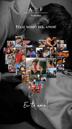 Feliz nosso dia amor