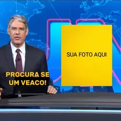 meme VEACO no jornal