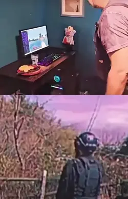 😔Man falling😔