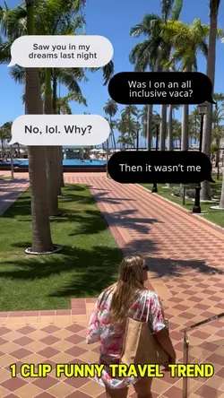 Funny Travel Trend 🏝️