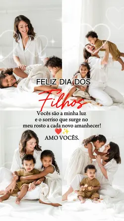 FELIZ DIA DOS FILHOS