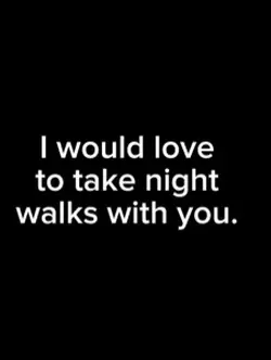 Night walk 
