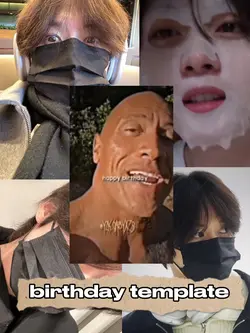 birthday template 