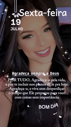 SEXTA 19 DE JULHO 
