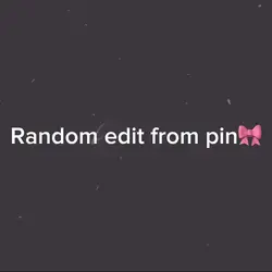 Random edit from pin