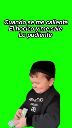 Me sale lo pudiente 