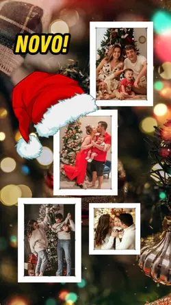 MURAL DE FOTOS NATAL
