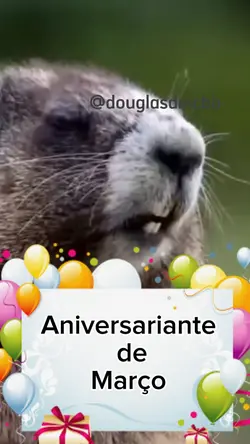 Aniversariante Março