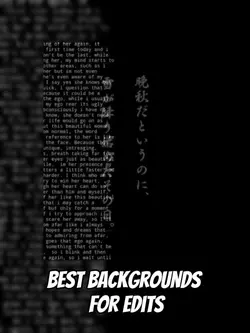 Backgrounds for edit