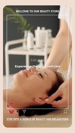 INS style Grooming Service Industry SAP activity promotion template