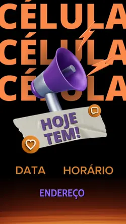 hj tem célula 