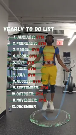 Monthly todo list