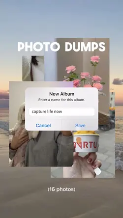 photo dumps