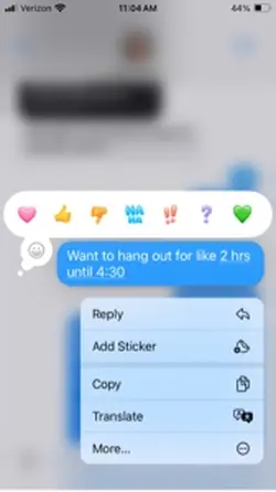 Texting first