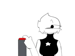 The button.