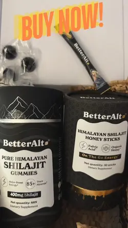 #BetterAlt Shilajit 