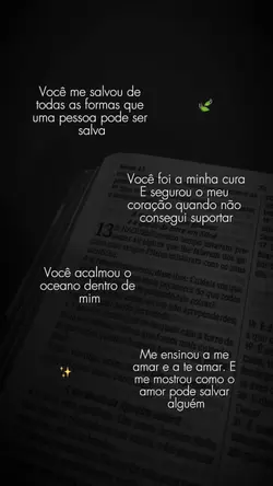 Você me salvou 