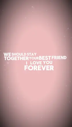 I love you forever.